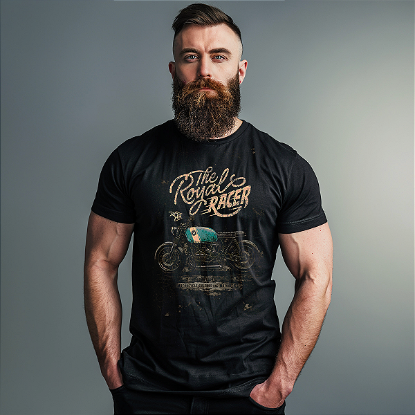 Camiseta Motorcycle BMW Royal Racer