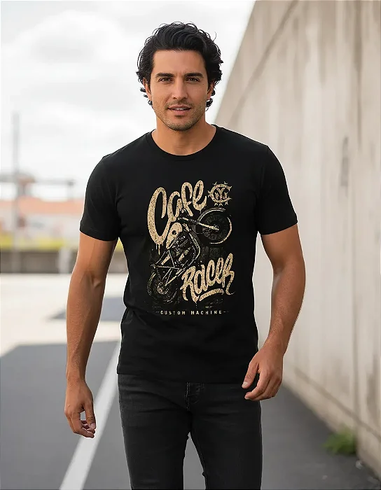 Camiseta Moto Cafe Racer MC Mamba Motors