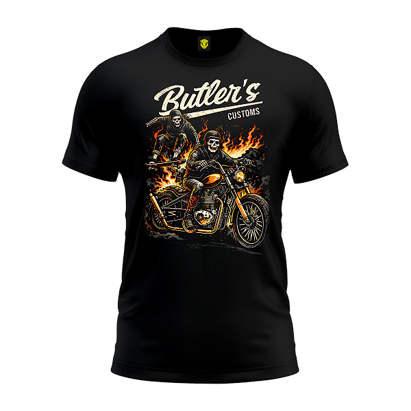 Camiseta Moto Butlers Motor MC Mamba Motors