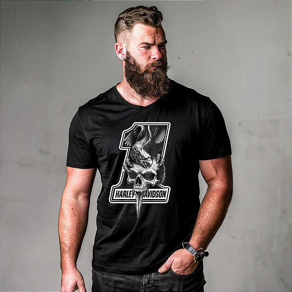 Camiseta Moto Dark Custom Harley Motor MC Mamba Motors