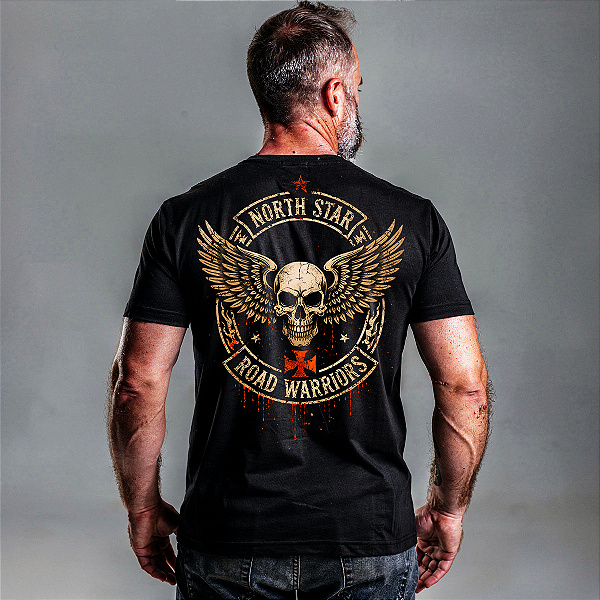 Camiseta Moto Road Warriors Motor