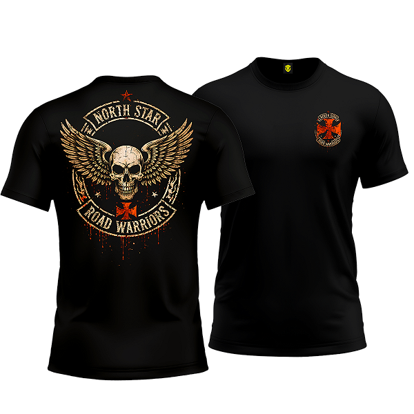 Camiseta Moto Road Warriors Motor