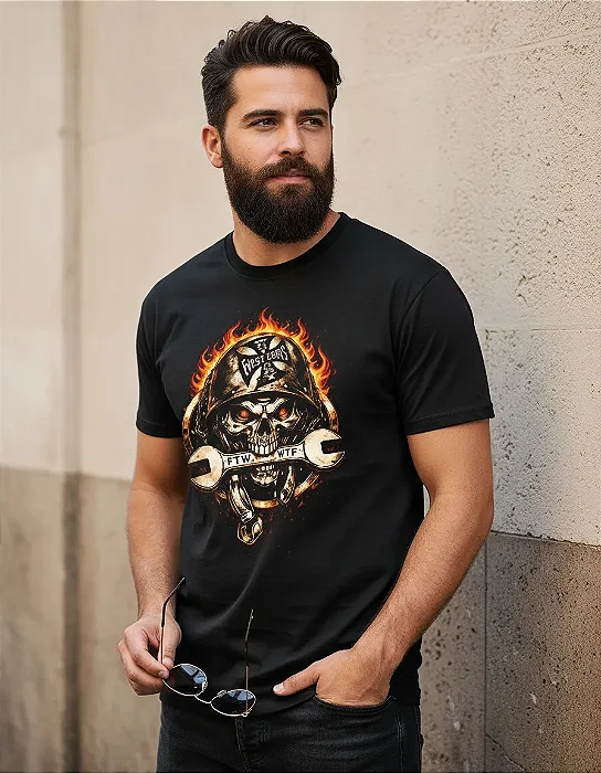Camiseta Moto FTW WTF Motor MC Mamba Motors