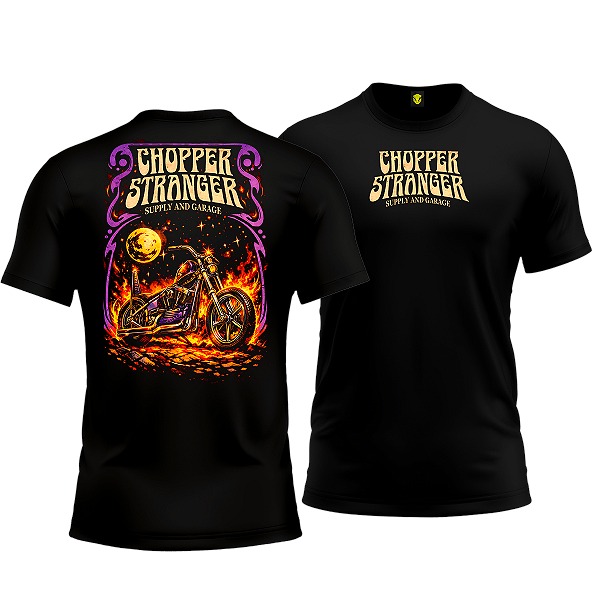 Camiseta Moto Chopper Motor MC Mamba Motors