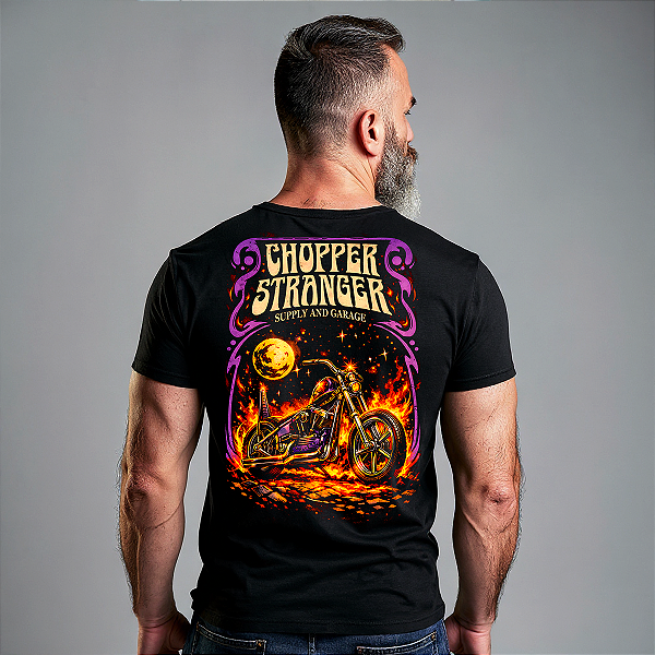 Camiseta Moto Chopper Motor MC Mamba Motors