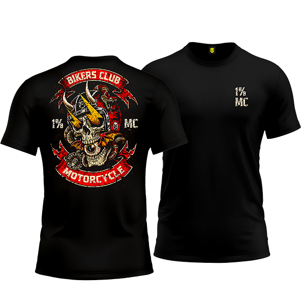 CAMISETA MOTOR BIKERS CLUB MOTORCYCLE MAMBA