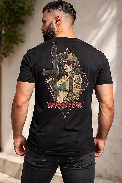 Camiseta Militar Mamba Army Just Don't Suck