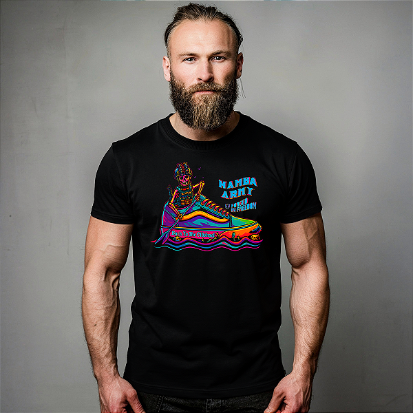 Camiseta Militar Concept Mamba Back To The Old School