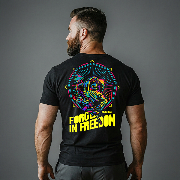 Camiseta Militar Concept Mamba Forged In Freedom