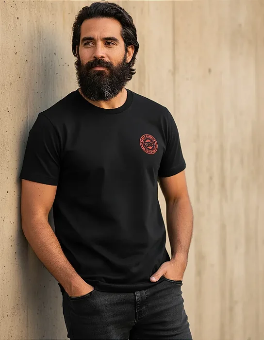 Camiseta royal enfield old classic mamba army