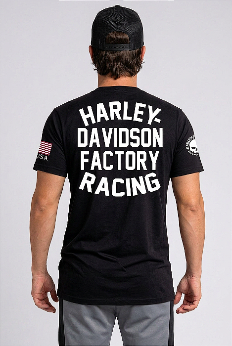 Camiseta Harley Davidson Factory Racing