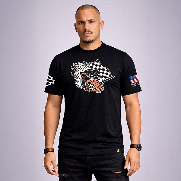 Camiseta Harley-Davidson Fast Jhony EUA