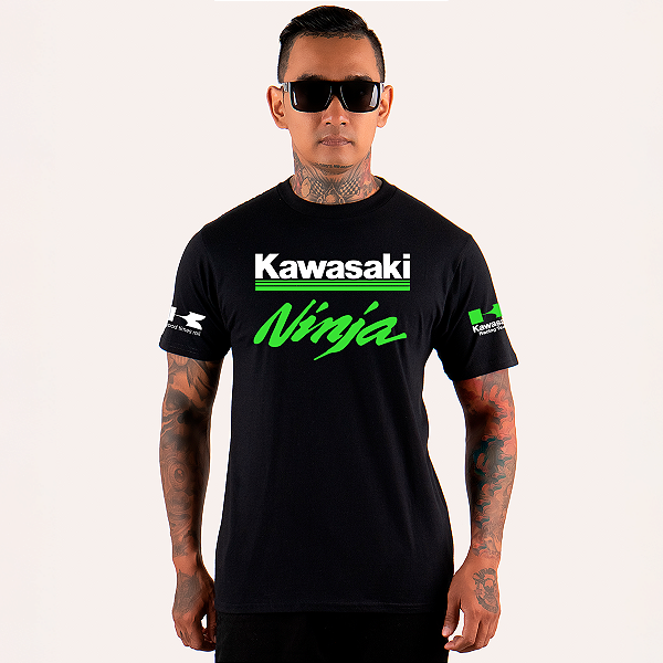 Camiseta kawasaki ninja racing sports mamba