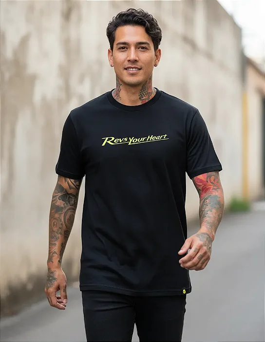 Camiseta yamaha revs your heart mamba