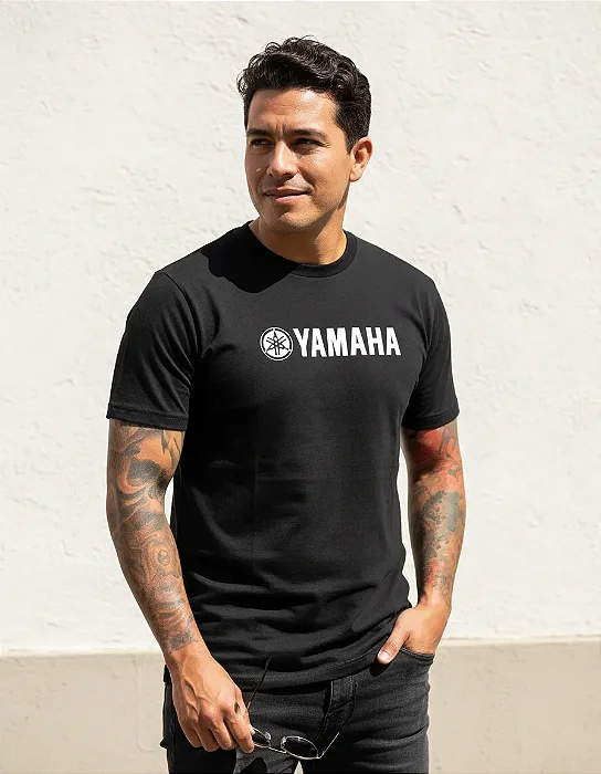 Camiseta yamaha oficial branca