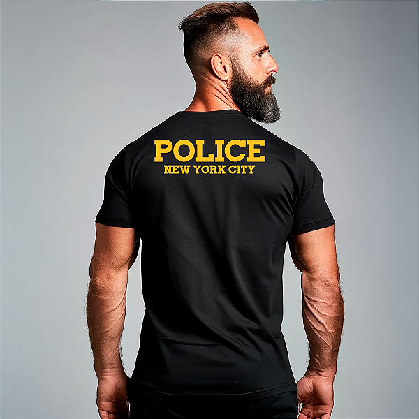 Camiseta Militar Tradicional POLICE NYPD