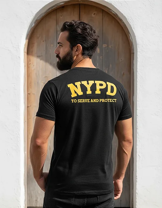 Camiseta Militar Tradicional POLICE New York City