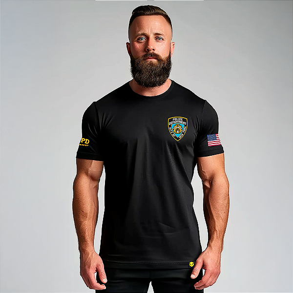 Camiseta Militar Tradicional POLICE New York City
