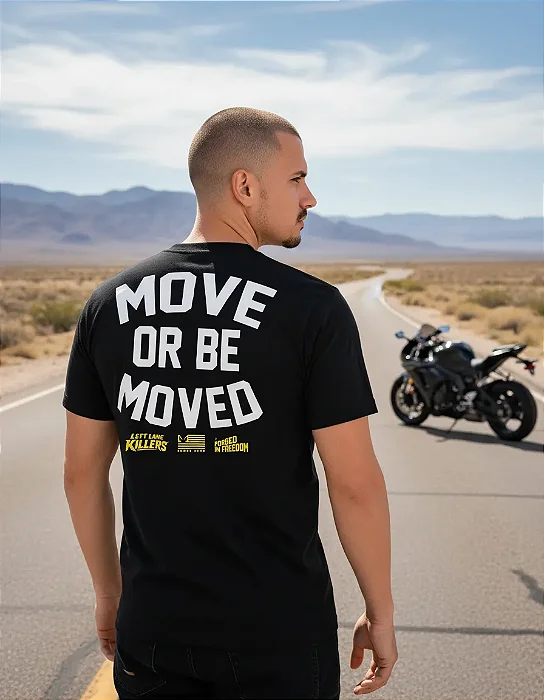Camiseta Mamba Army Move or Be Moved Left Lane Killers