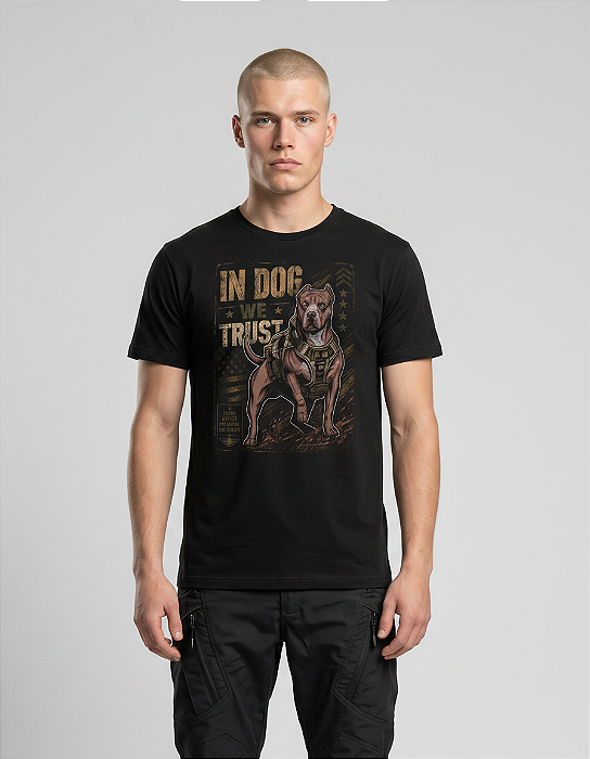 Camiseta Mamba Army In Dog We Trus Pitibull