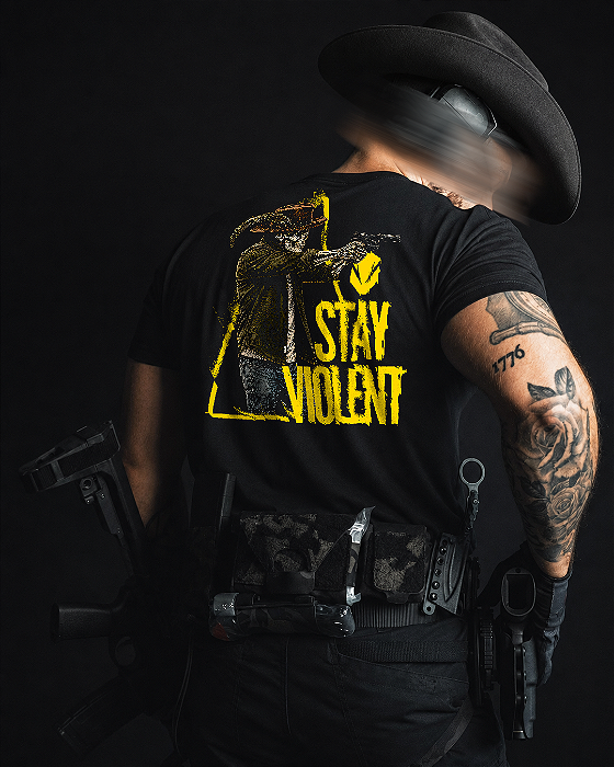 Camiseta Mamba Army Stay Violent - Jordan Salinas Tribute