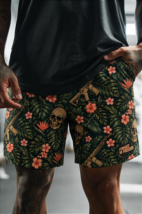 Short Mamba Jungle Reaper | Bermuda Tactel Masculina