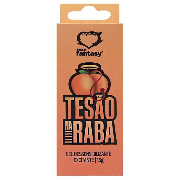 Tesão Na Raba Gel Excitante Anal 15G Sexy Fantasy