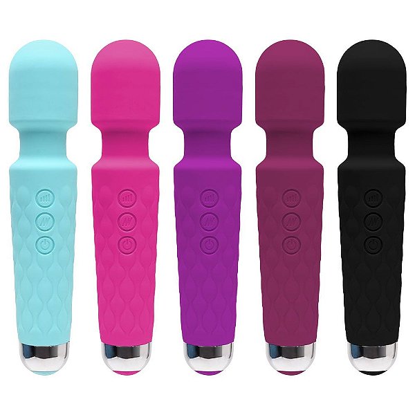 Vibrador Varinha Mágica 20 Velocidades