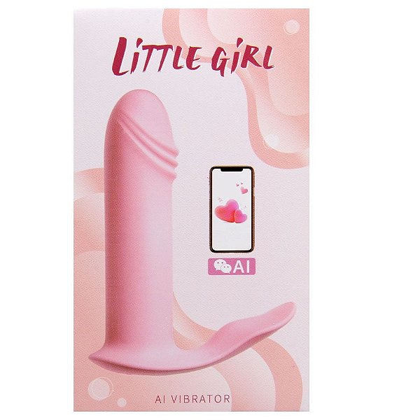Little Girl Estimulador 10 Vibrações App Vipmix
