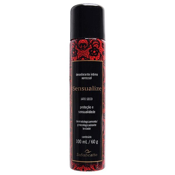 Desodorante Íntimo Sensualize 100Ml Sofisticatto