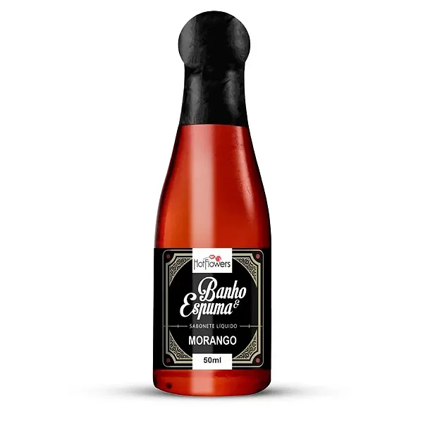 Banho e Espuma Sabonete Liquido 50ml Hot Flowers