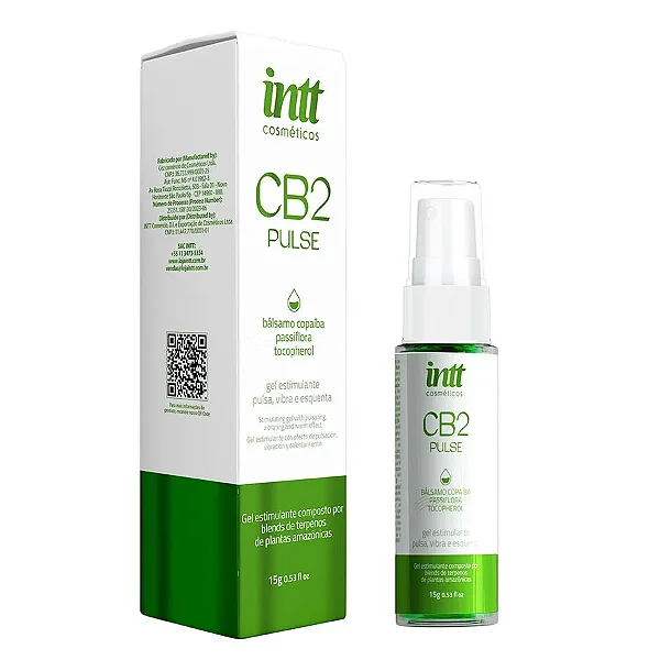 Pulse Excitante que Vibra Linha CB2 15g Intt
