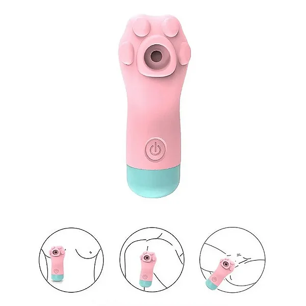 Estimulador de Clitoris em Formato de Patinha com 10 Modos de Pulsação