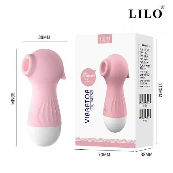 Estimulador de Clitóris com Função de Pulsação por Ondas de Pressão Lilo We Love