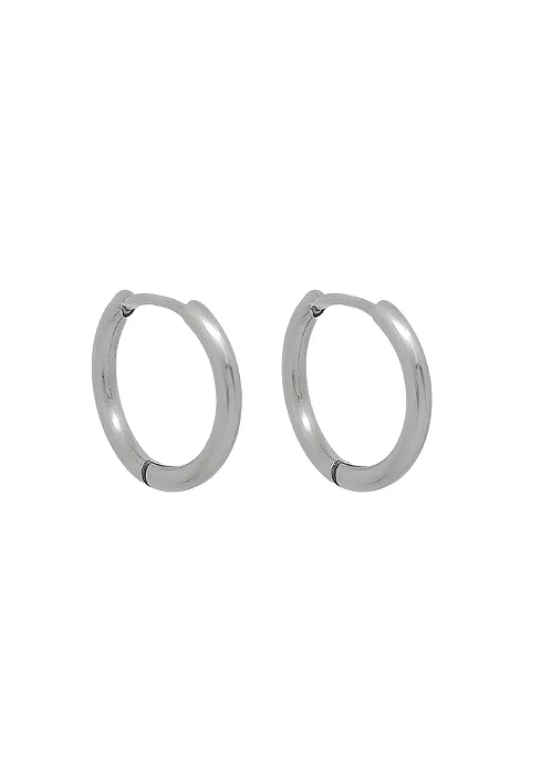 Brinco Argola Slim Masculino • Aço Inox