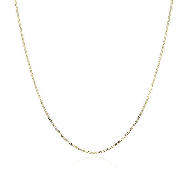 Colar Delicado Liso • Banhado a Ouro 18k