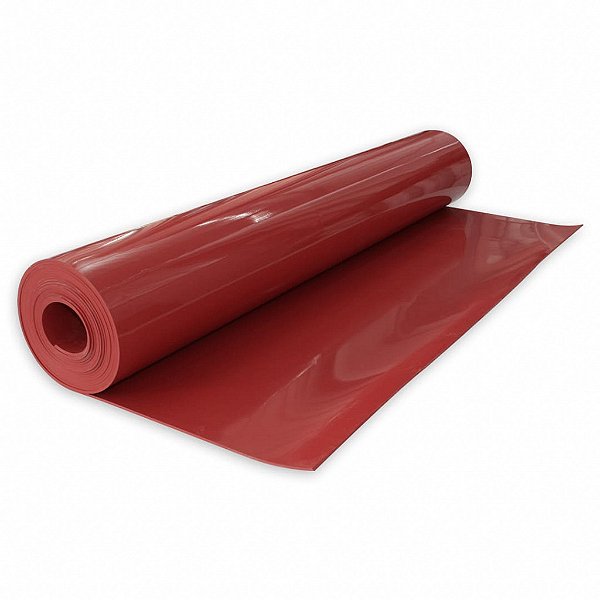 Lençol em Silicone Vermelho