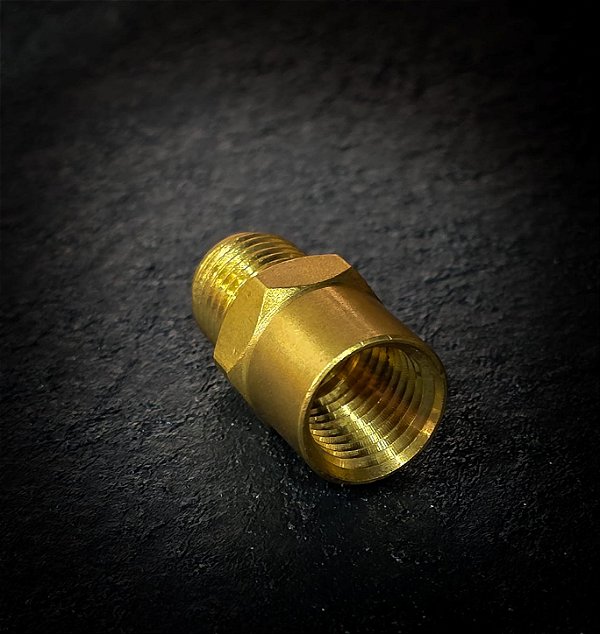 Adaptador de Latão Macho x Fêmea