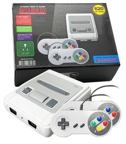 Video Game Super Mini com 2 controles e 620 jogos. Pavilion Store