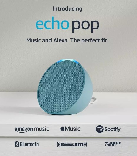 Echo Pop Smart Speaker com Alexa