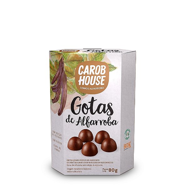 ALFARROBA EM GOTAS 80G - UNIDADE