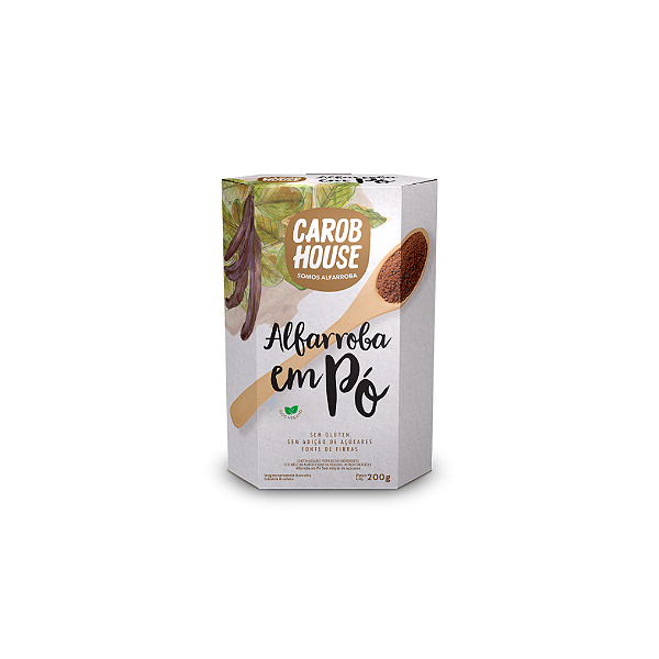 ALFARROBA EM PÓ 200G - UNIDADE