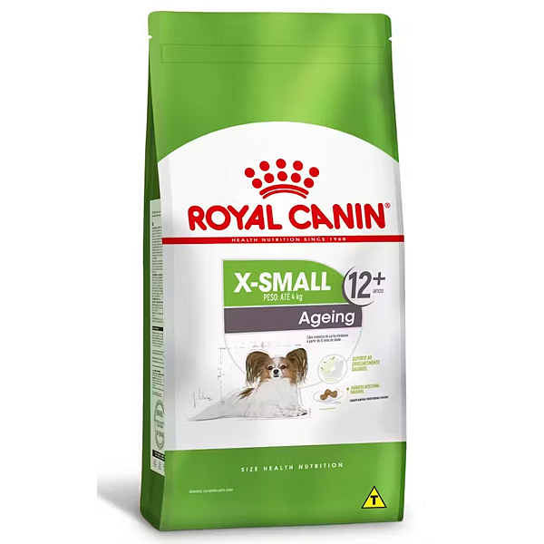Ração Royal Canin X-Small Ageing Cães Adultos Maduros de Porte Miniatura A Partir de 12 Anos