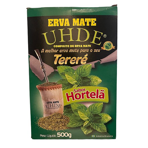Erva Mate Tereré UHDE - Sabor Hortelã - 500g