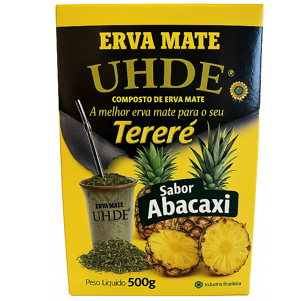 Erva Mate Tereré UHDE - Sabor Abacaxi - 500g