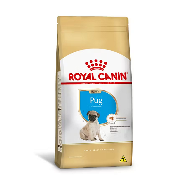 Ração Royal Canin Puppy 1 Kg  - Raça Pug Filhote - 2 a 10 meses de idade