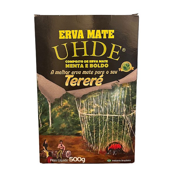 Erva Mate Tereré UHDE - Menta e Boldo - 500g