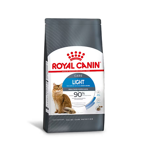 Ração Royal Canin Feline Light Care 1,5 Kg - Gatos Adultos para Limitar o Ganho de Peso-  De 1 a 12 Anos de Idade
