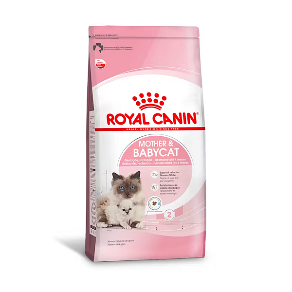 Ração Royal Canin Mother & BabyCat - Gestação, Lactação e Filhotes até 4 meses