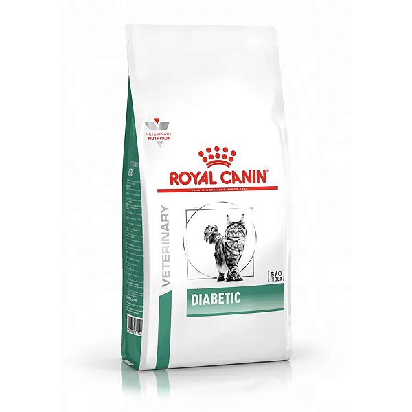 Ração Royal Canin Feline Diabetic S/O 1,5 Kg - Gatos Adultos com Diabetes Mellitus ( Auxiliar na Regulação do Fornecimento de Glicose)